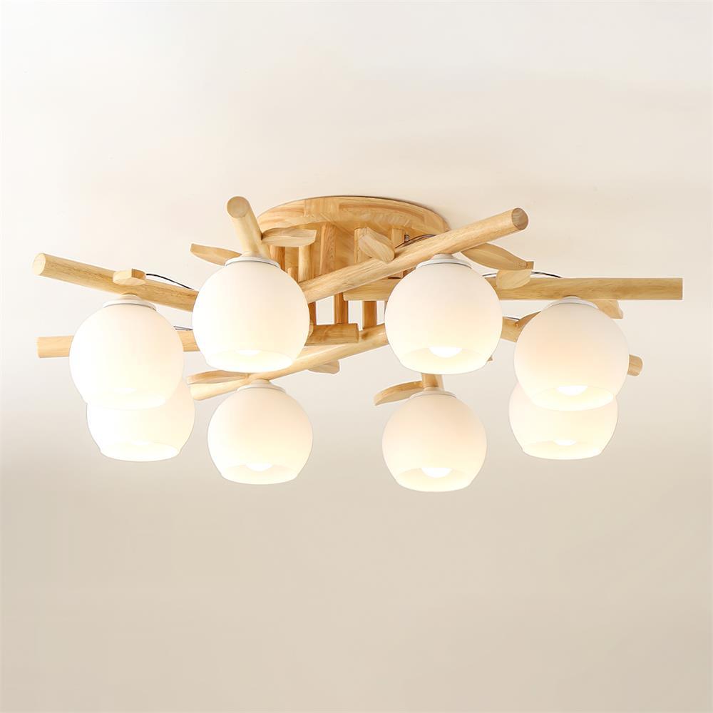 Tinsley Holz Deckenleuchte | Souliia