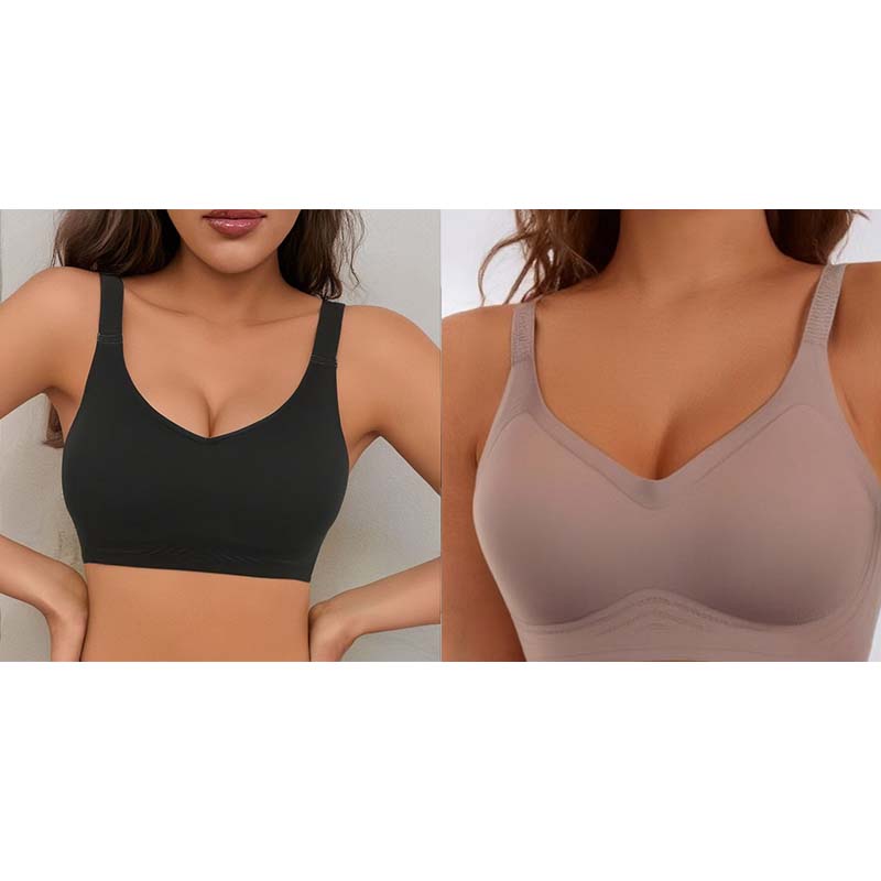 Seamless Comfort Bra for a Secure and Cozy Fit - Souliia