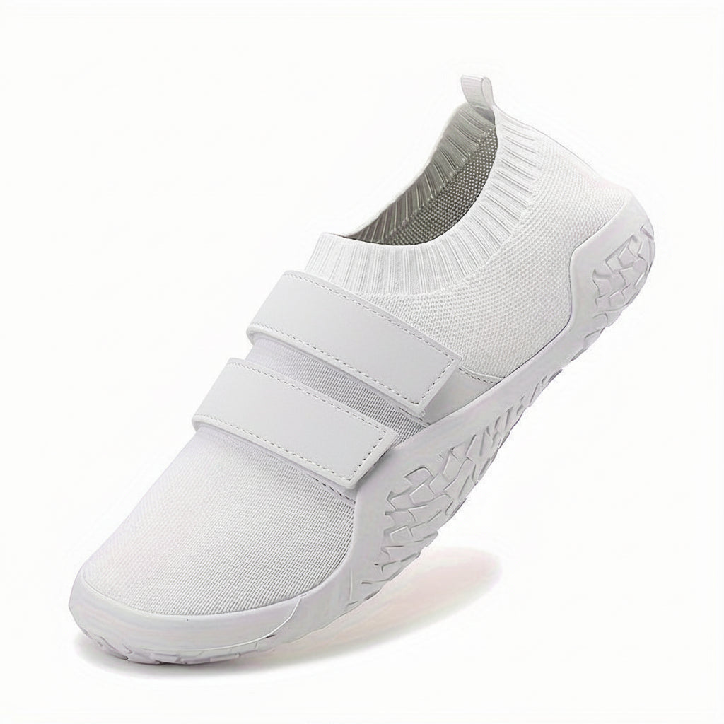 Ironstance Flat Sole Shoes — Breathable Fabric Upper, Balanced Platform