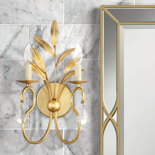 Lydia Crystal Sconces | Souliia