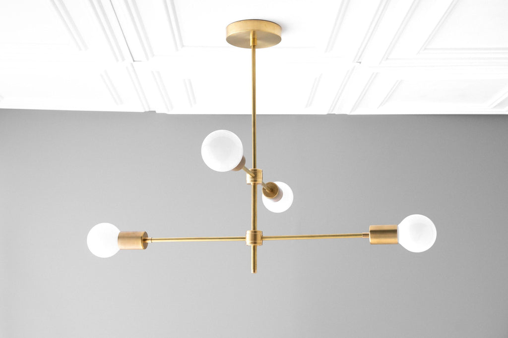 Lustră contemporană Mobilux Line cu glob și structură deschisă – iluminat decorativ cu înălțime reglabilă pentru hol | Souliia