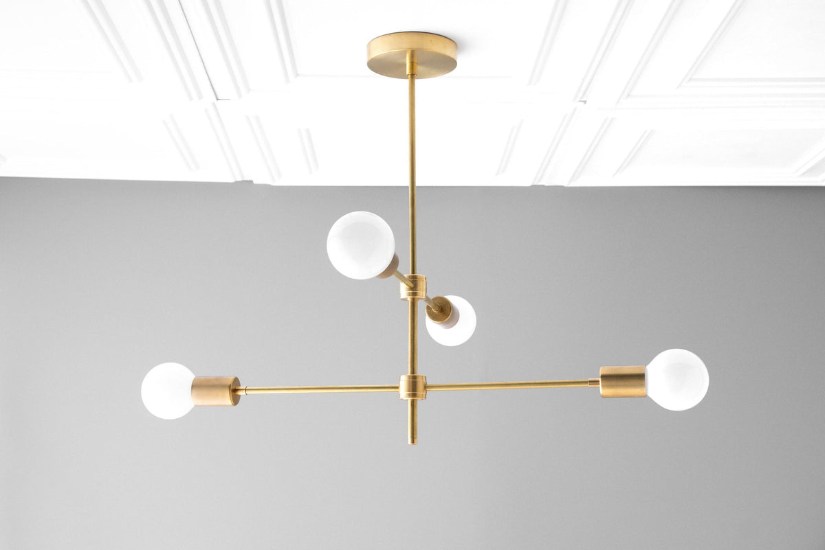 Lustră contemporană Mobilux Line cu glob și structură deschisă – iluminat decorativ cu înălțime reglabilă pentru hol | Souliia