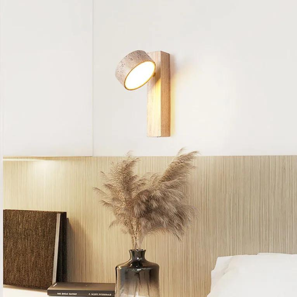 The Shine of the Palace Travertine Wall Light | Souliia