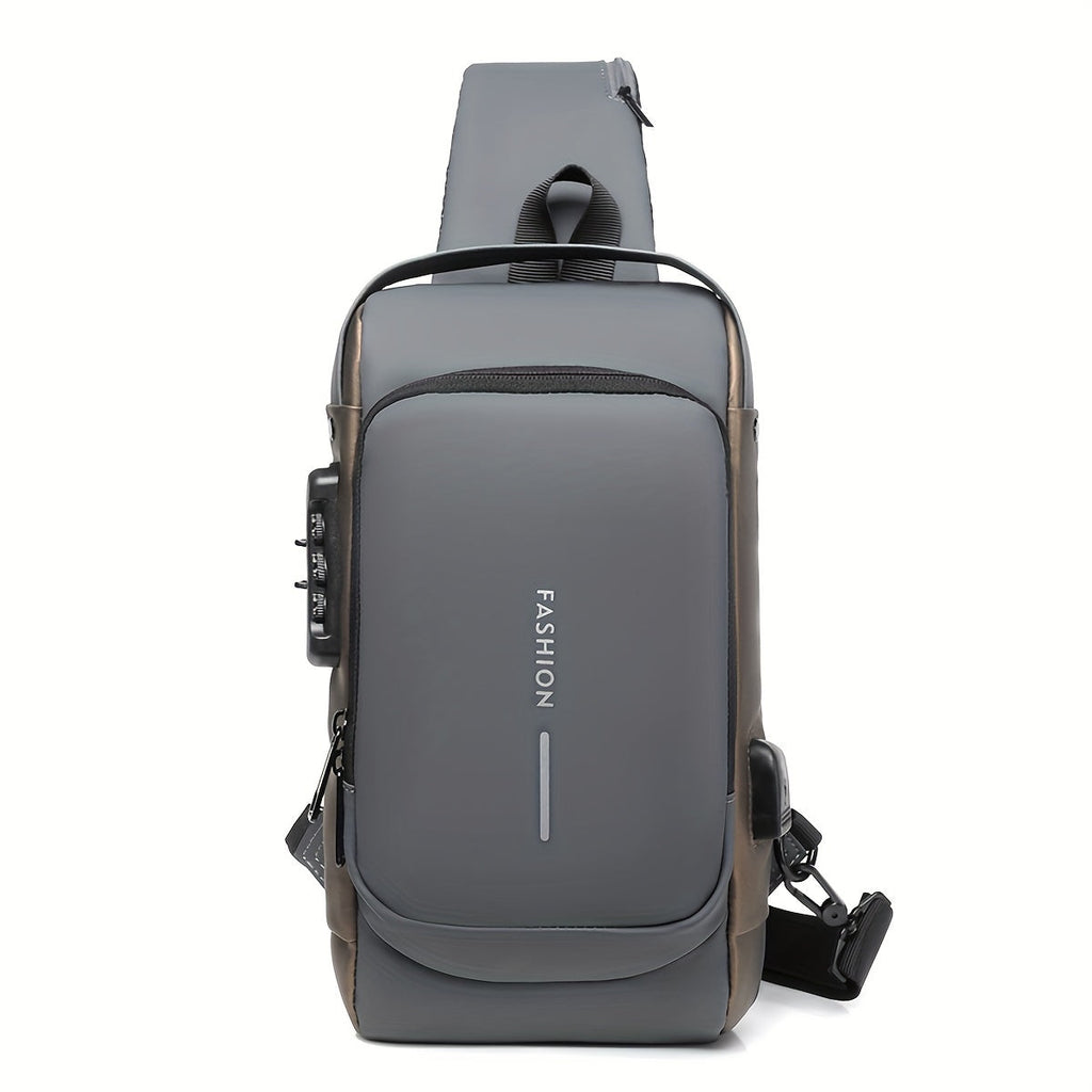 Securegear Anti-Theft Crossbody Bag — Classic Minimal Design
