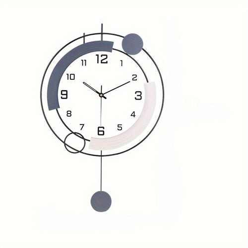 Aura Sleek Wall Clock — Quiet Quartz Movement, Clean Lines