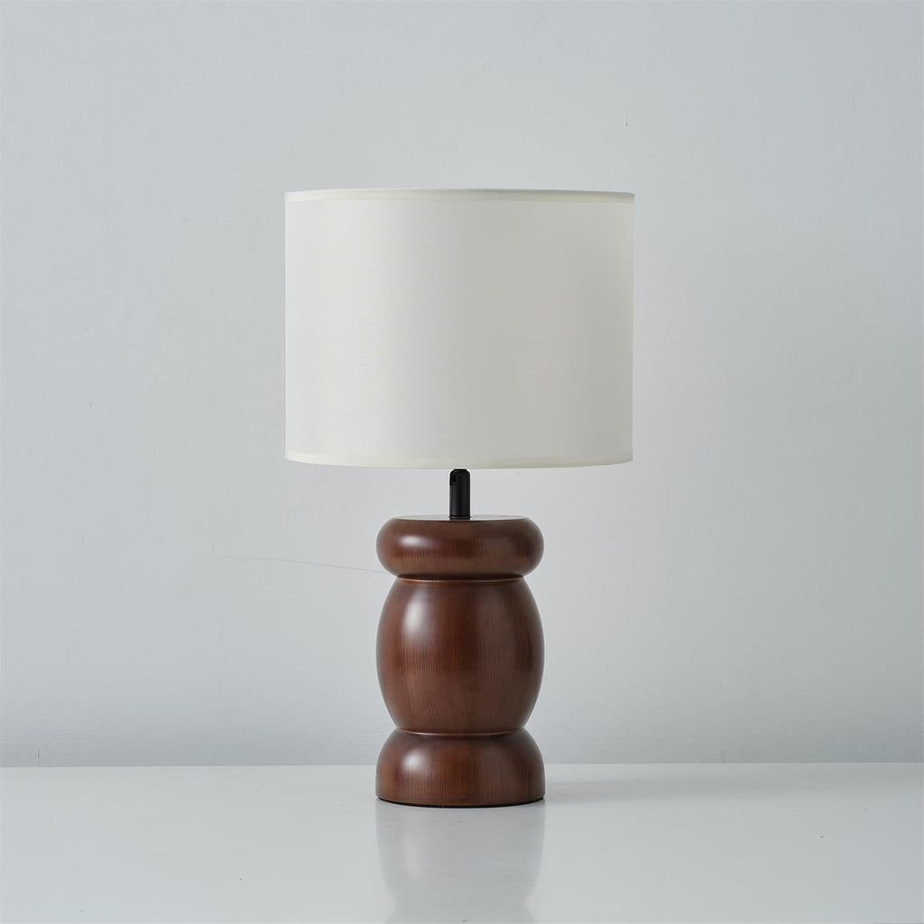Pebble Wood Table Lamp | Souliia