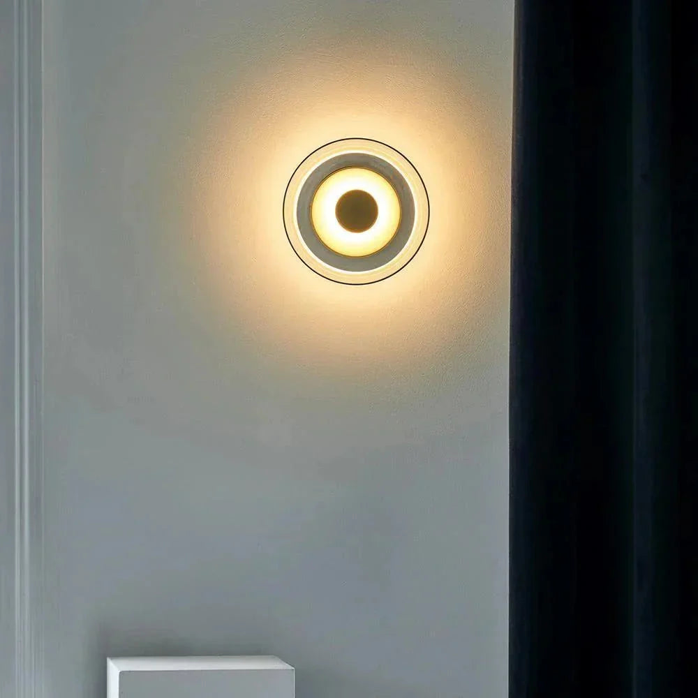 Das Schimmernde Leuchten Premium Minimalistische Messing Wandleuchte | Souliia