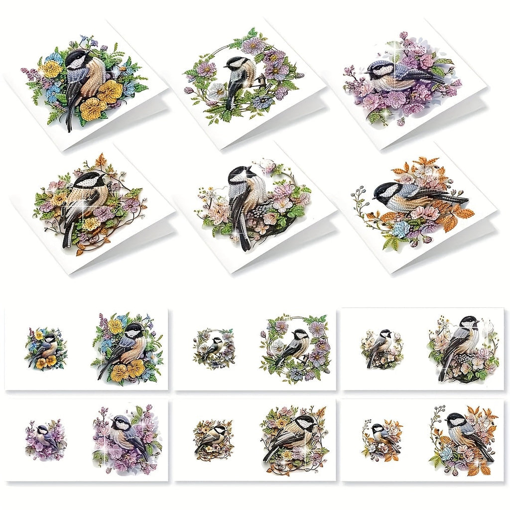 Set of 12 Greeting Cards for Diamond Painting - Souliia
