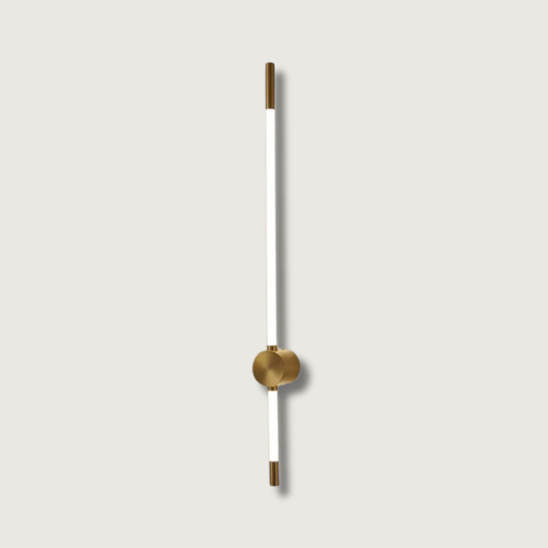 LumaFlex Vertical LED Wall Light — Slim Metal Finish, Energy Efficient Lighting