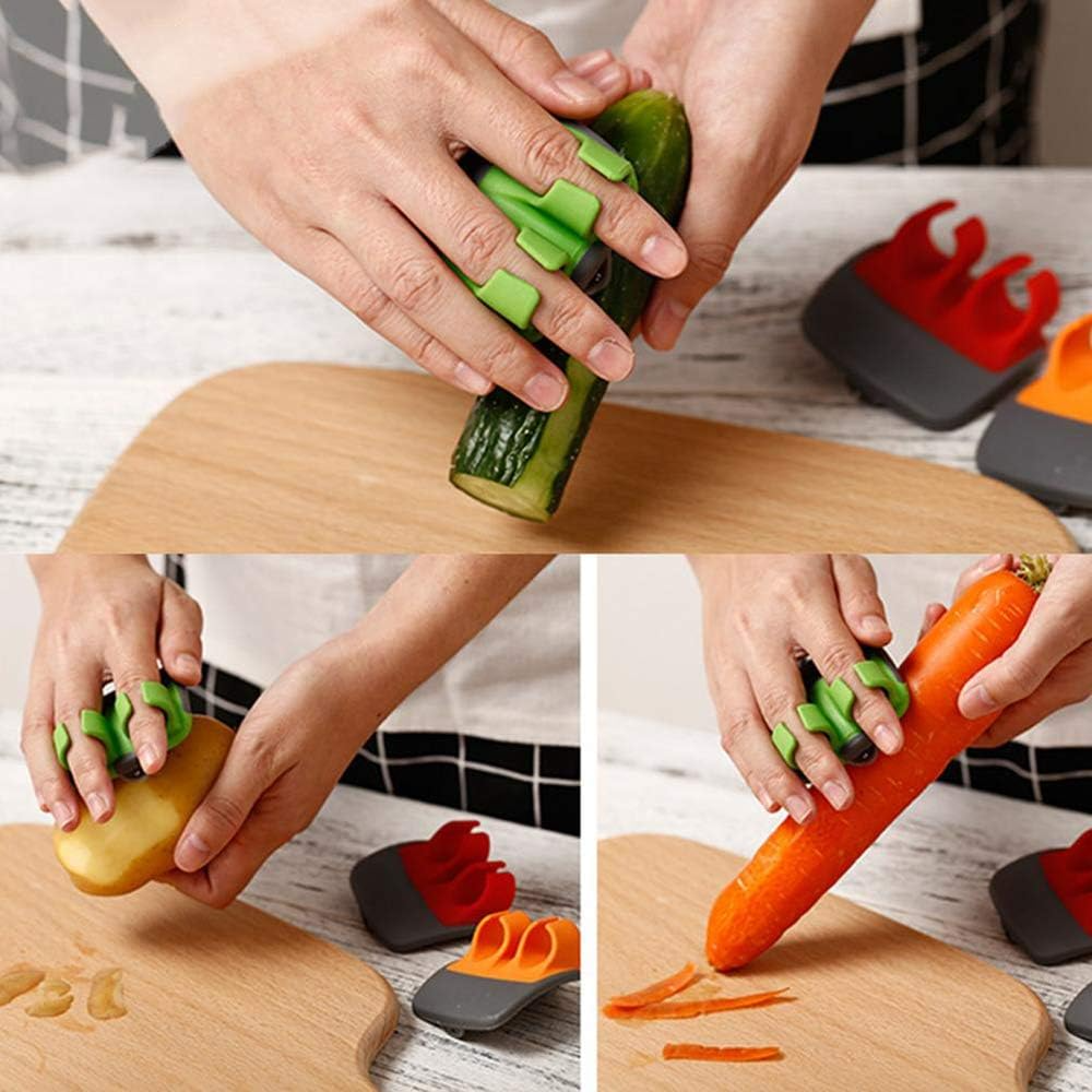 Safe Grip Peeler for Worry-Free Kitchen Moments - Souliia