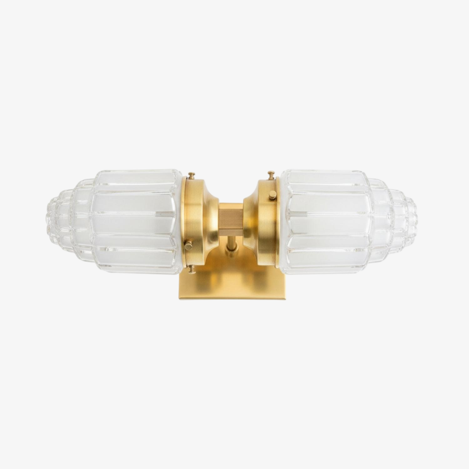 Tierlux Glass Globe Wall Sconce – Metal & Glass Lamp for Living Room or Bathroom | Souliia