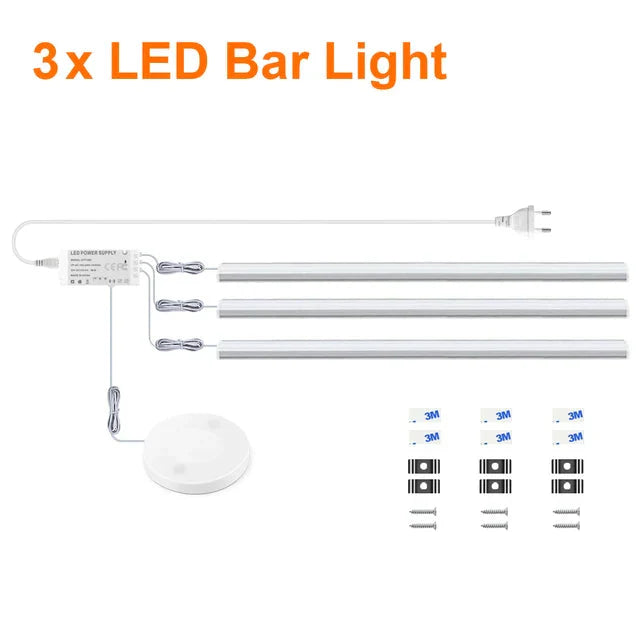 Under-Cabinet LED Light with Sensor – Touchless and Dimmable - Souliia