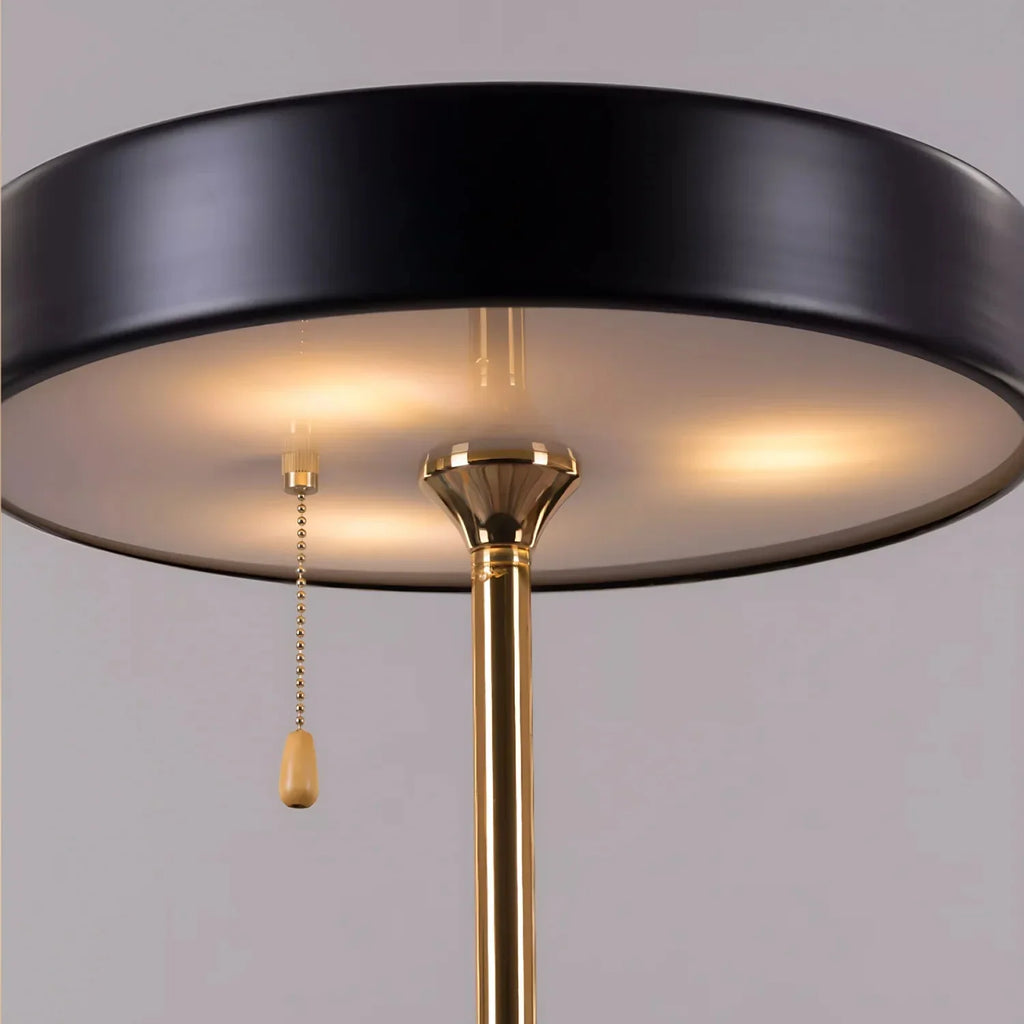 Radiant Tower of Light Minimalist Metal Table Lamp | Souliia