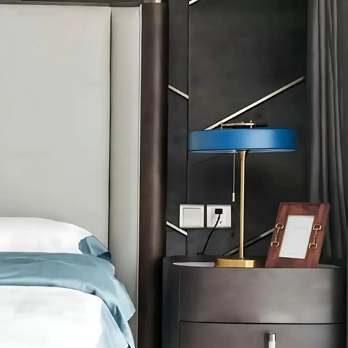 Radiant Tower of Light Minimalist Metal Table Lamp | Souliia
