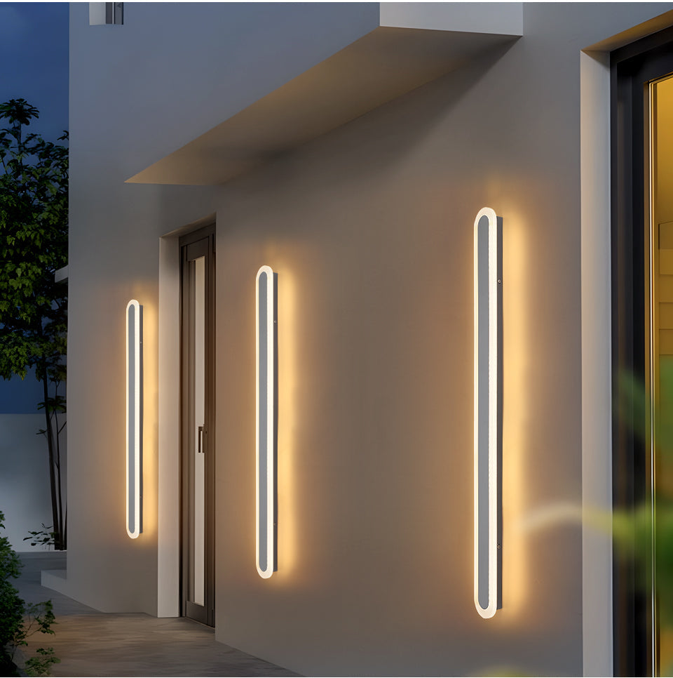 SolaraGuard Outdoor LED Wall Light — IP65 Waterproof, Integrated Motion Sensor