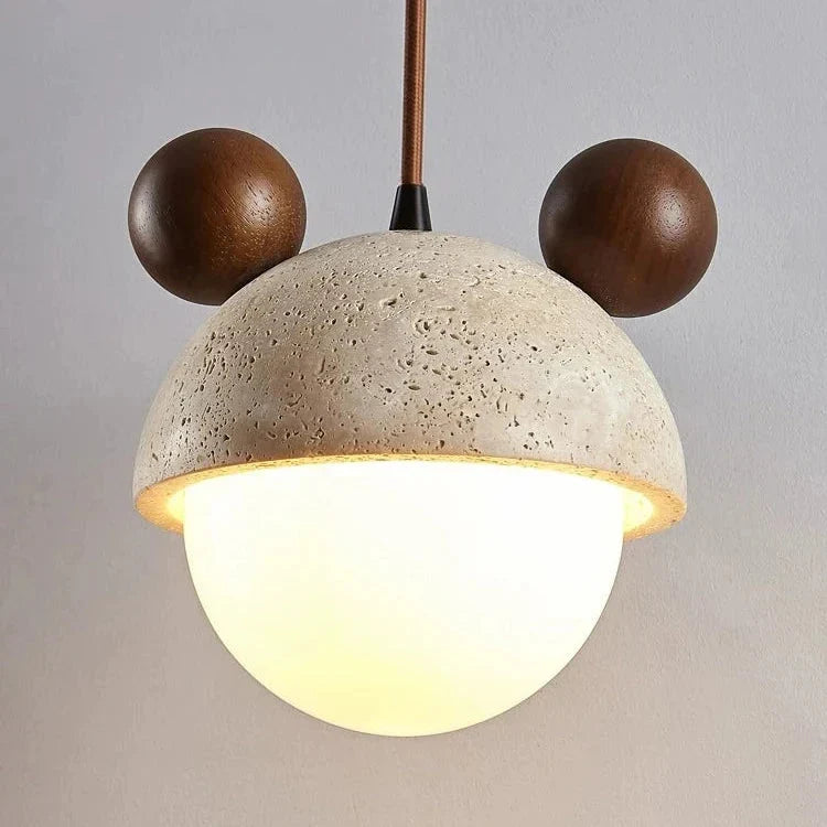 Travertin Micky Pendelleuchte | Souliia