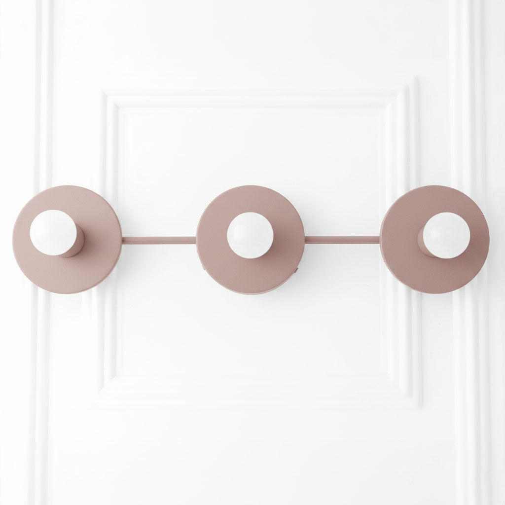 Radiro Globe Spherical Vanity Light – Modern 3-Light Bathroom Fixture | Souliia