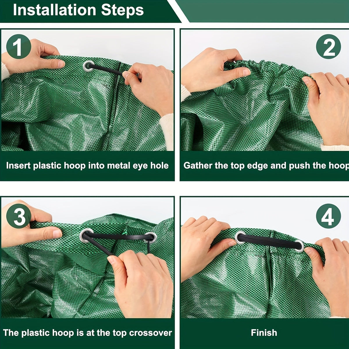 YardFlex Heavy-Duty Garden Bag — 120L Capacity, Reinforced Carry Handles