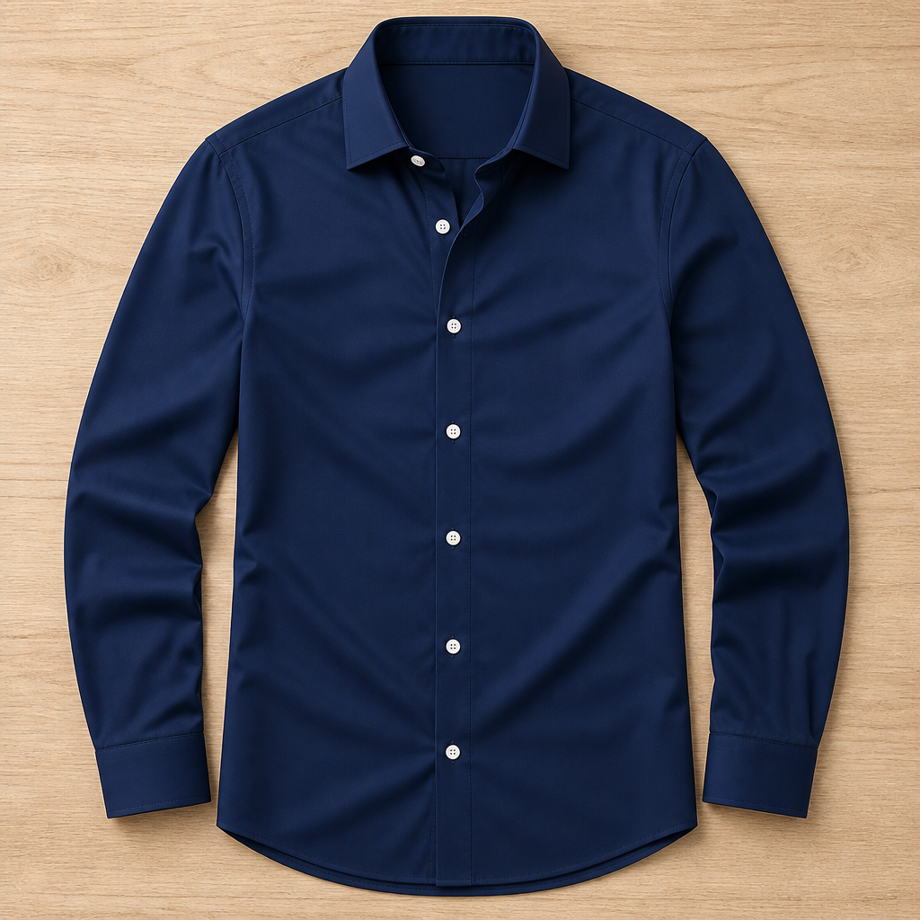 VeroLine Men’s Long Sleeve Shirt — Dress Sharp, Feel Cool, Own Every Moment - Souliia