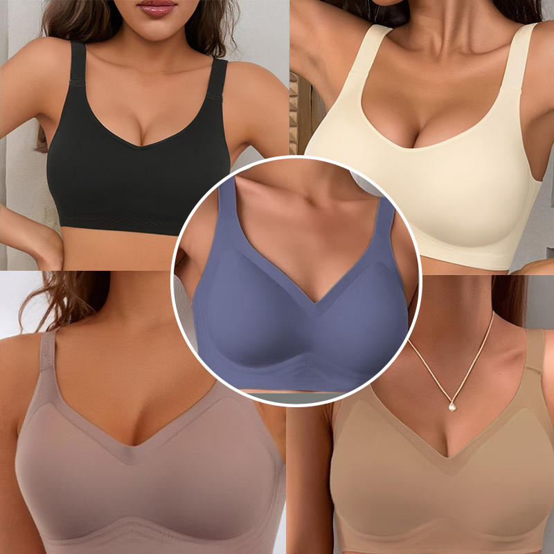 Seamless Comfort Bra for a Secure and Cozy Fit - Souliia