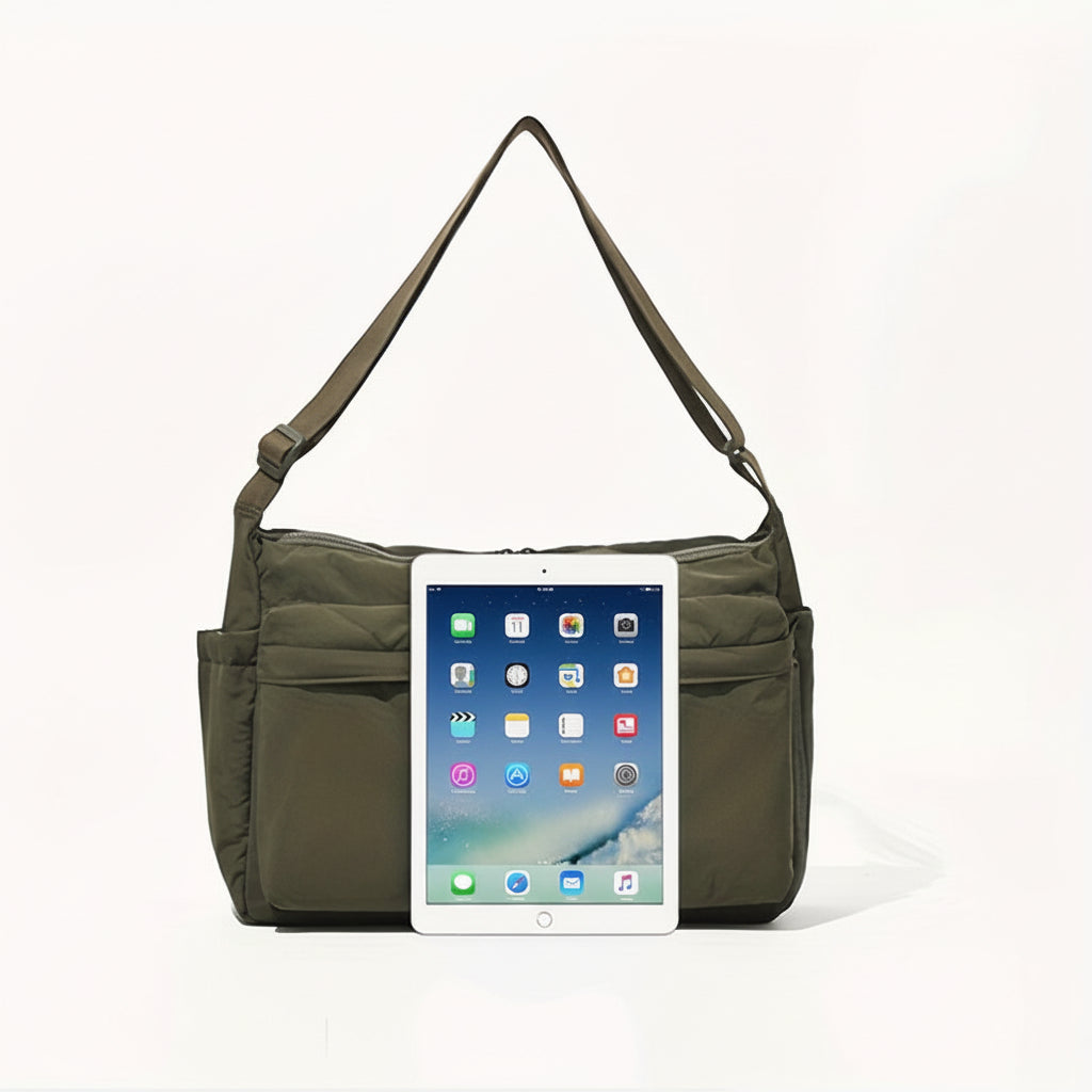 EasyCarry Large One-Shoulder Bag — Adjustable Strap, Ample Interior Storage
