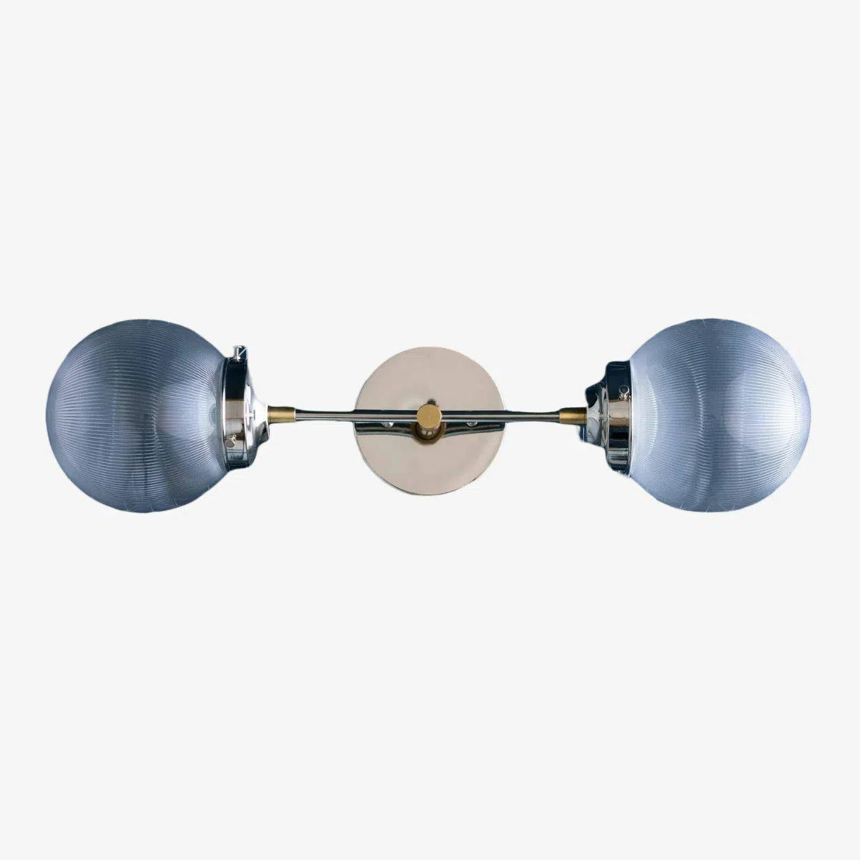 Lumio Globe Modern Dual Vanity Wall Sconce – Transitional Bathroom & Hallway Lighting | Souliia