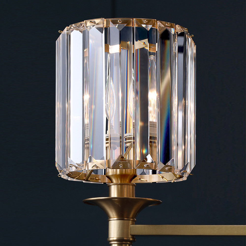 Lustrielle funkelnde Kristall-Wandlampe im Vintage-Stil – luxuriöse Wandleuchte für Flur & Esszimmer | Souliia