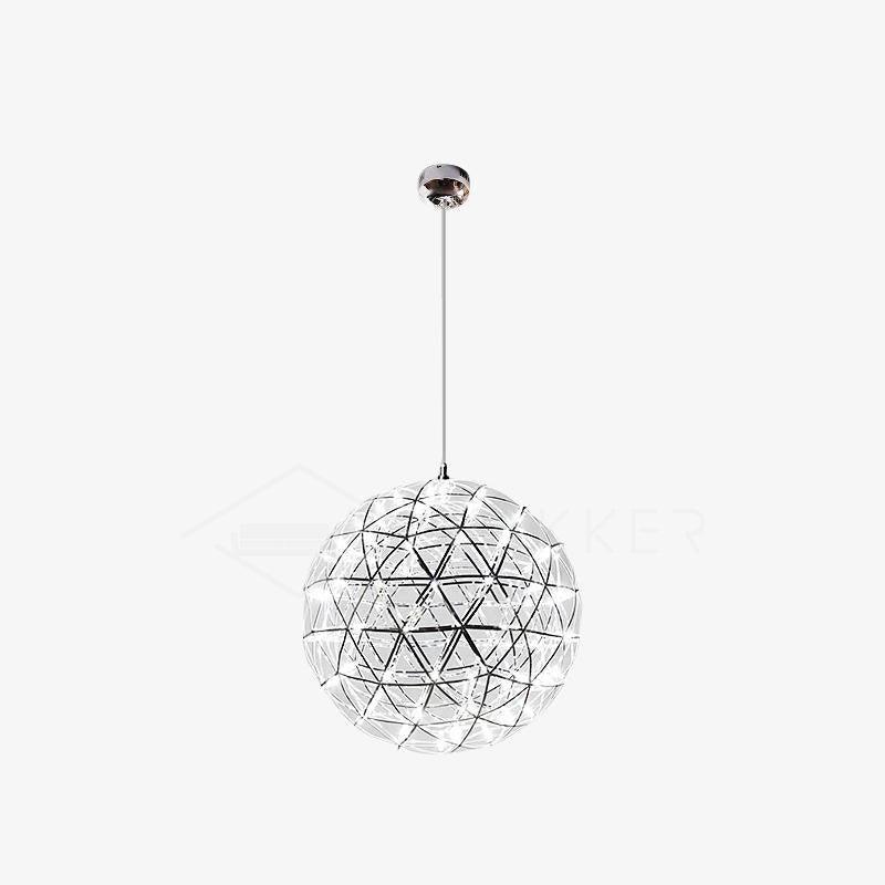 Silver Spark Ball Pendant Light | Souliia