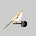Pawdia Bird Wall Sconce - Metal Acrylic Modern LED Wall Lamp for Bedroom and Hallway | Souliia