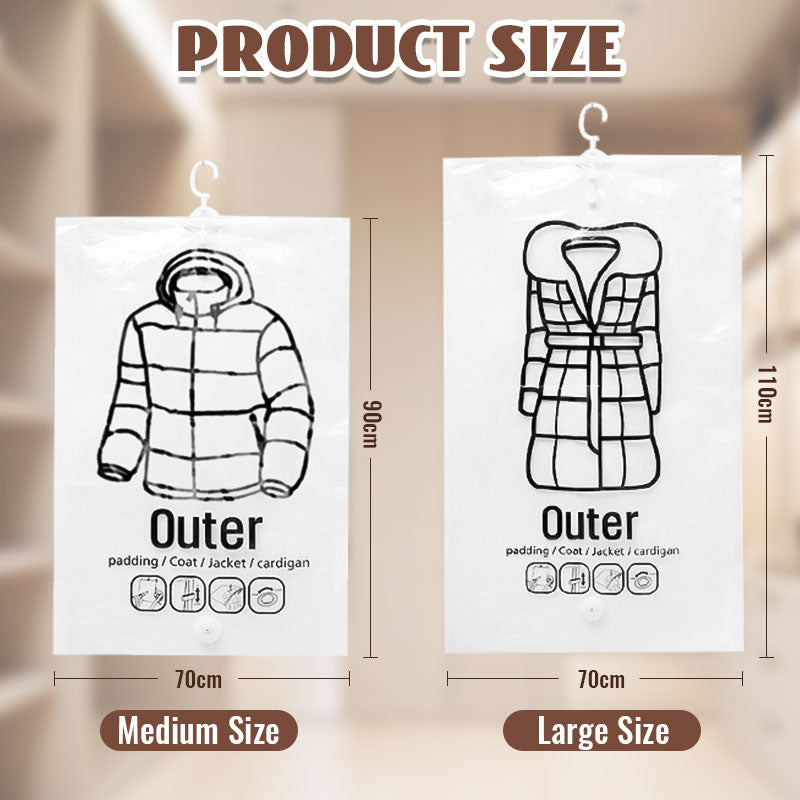 Vacuum Storage Bags for a Fresh, Wrinkle-Free Closet Environment - Souliia