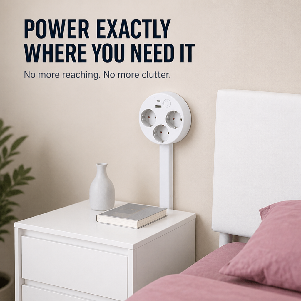 VoltEase — Effortless Power Access That Ends Your Outlet Struggles - Souliia