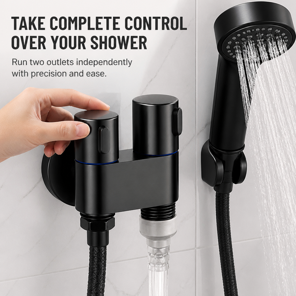 VelaPure — Run Two Water Outlets From One Tap, Leak-Free and Clutter-Free - Souliia