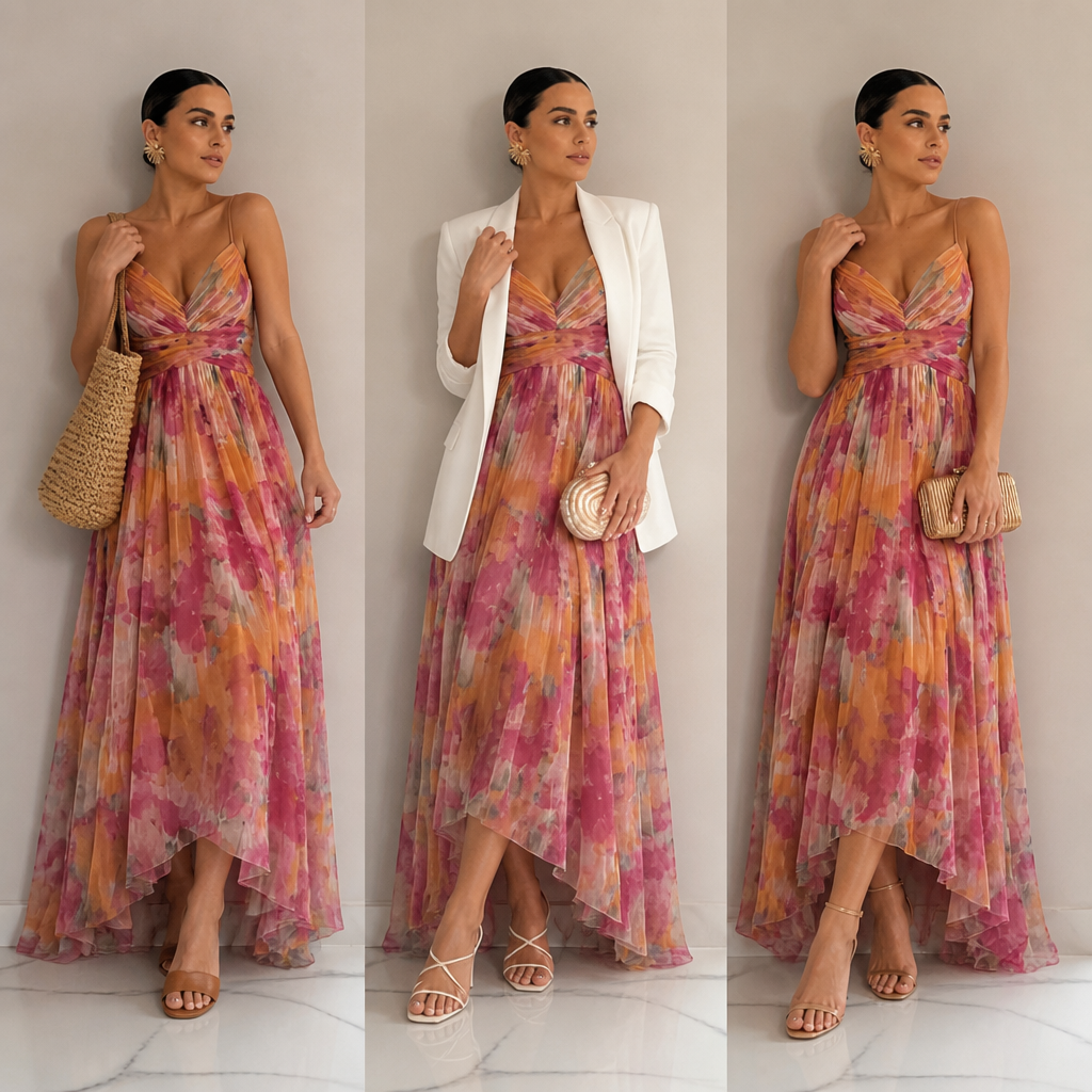 SerenLuxe Long Dress — Illuminate Every Moment with Effortless Grace and Freedom - Souliia