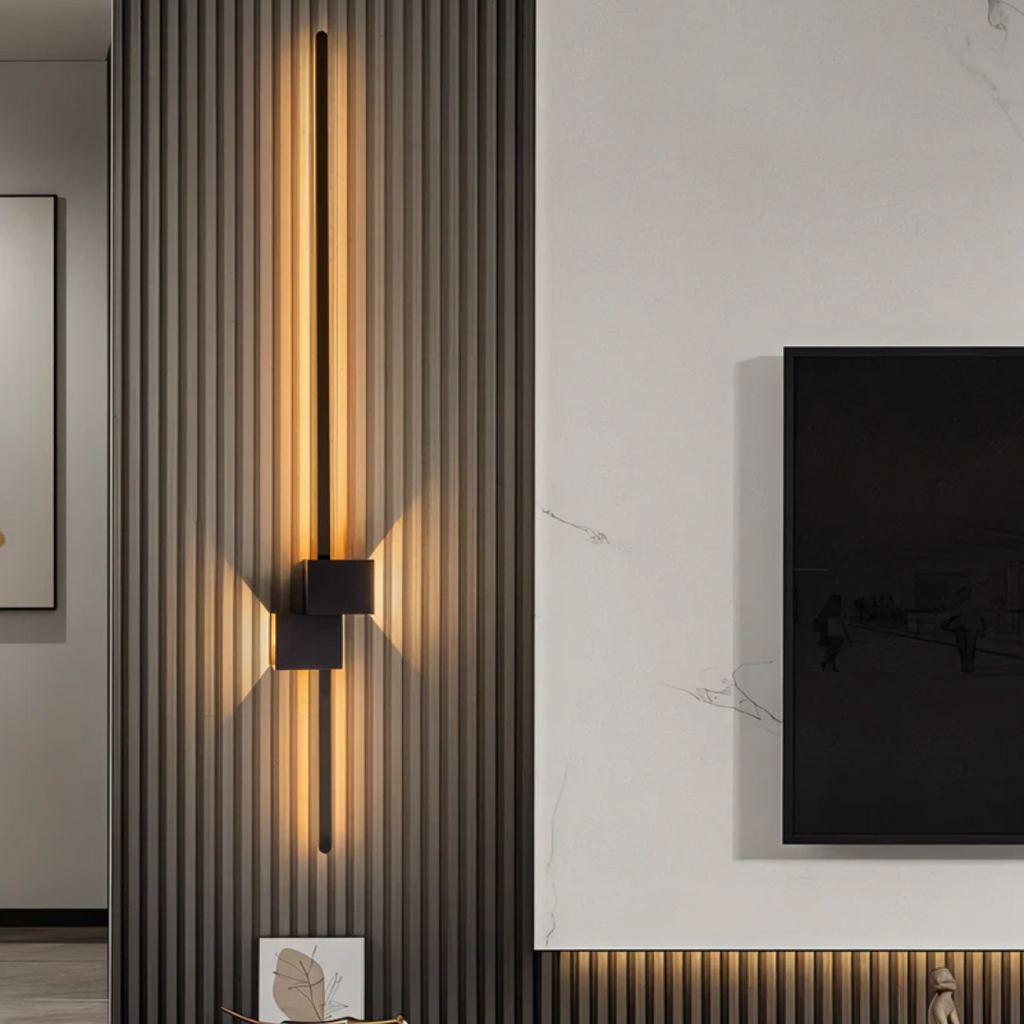 LumiNova Minimalist LED Wall Light — Clean Contemporary Silhouette