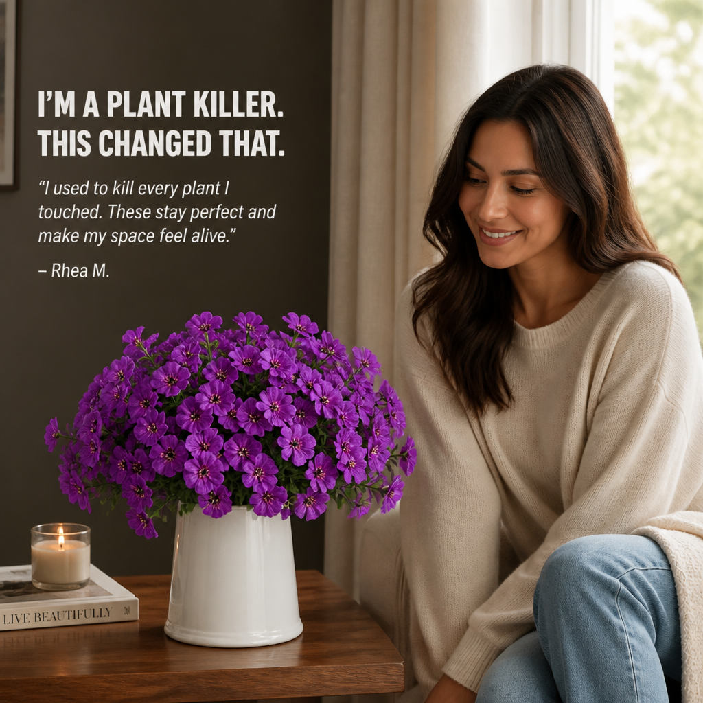 VivaBloom — Let Your Space Glow with Effortless, Everlasting Radiance - Souliia