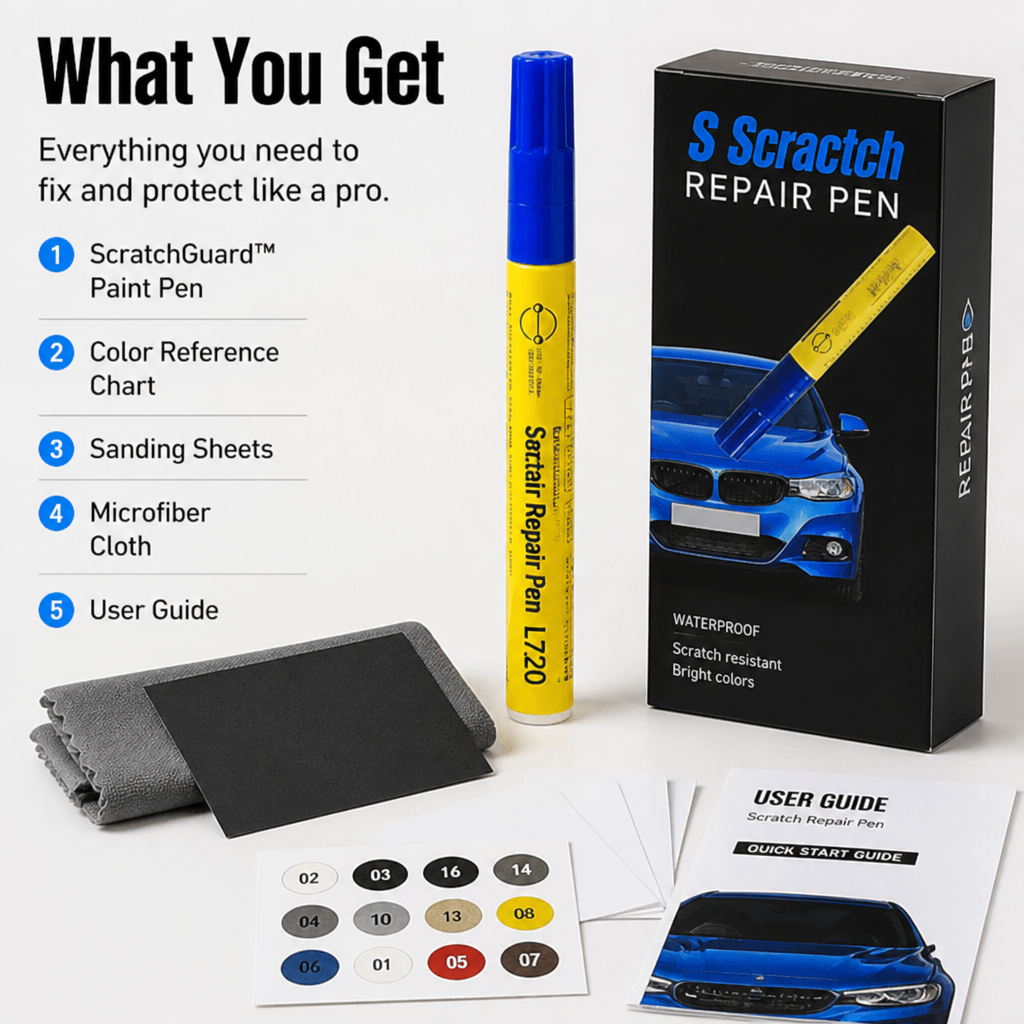 ScratchGuard — Erase Scratches Instantly and Protect Your Car’s Shine Like New - Souliia