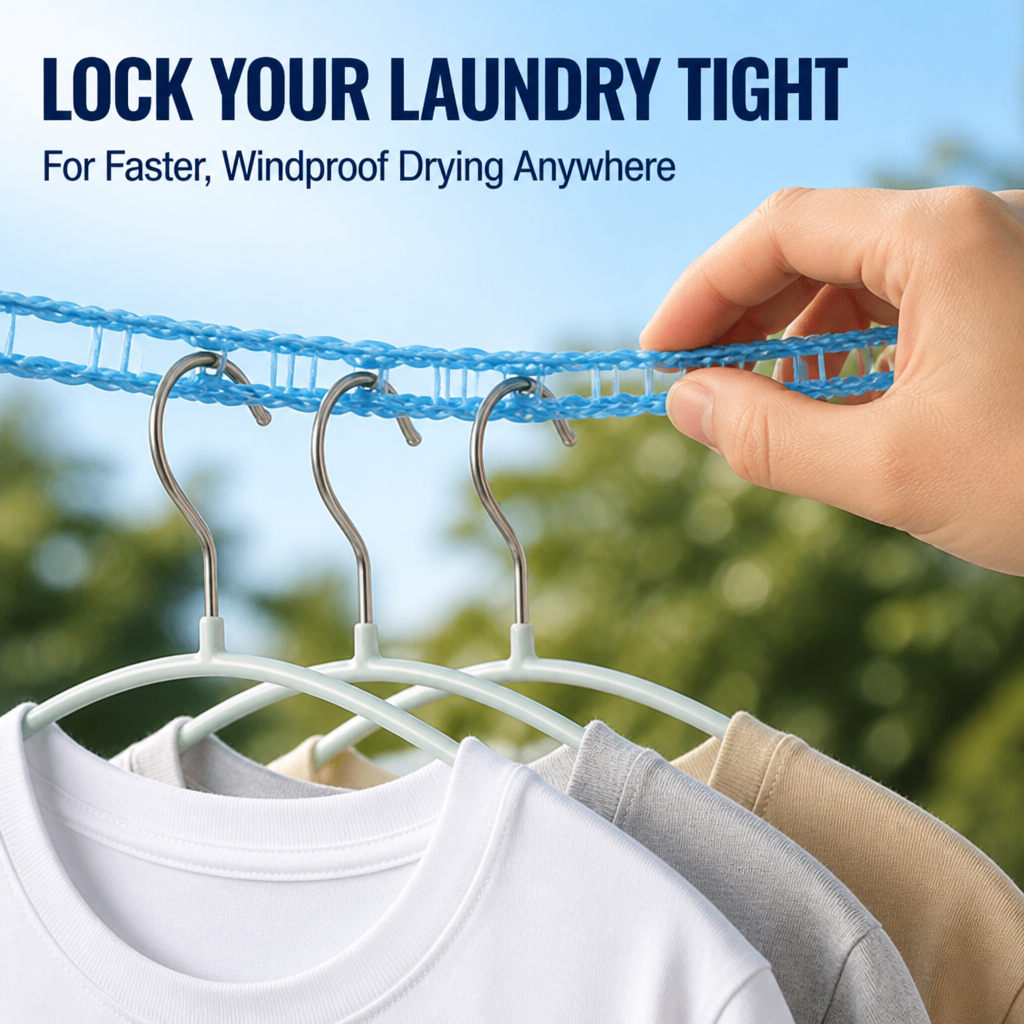 VeroDrift — Lock Your Laundry Tight for Faster, Windproof Drying Anywhere - Souliia
