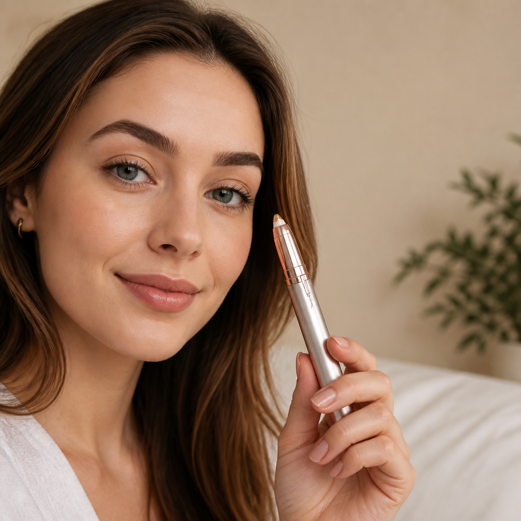 SharpSilk — Sweep Away Stray Brow Hairs & Facial Fuzz Painlessly in Seconds - Souliia