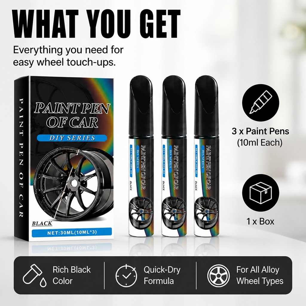 RimRadiance — Instantly Erase Scratches and Drive with Proud, Showroom-Worthy Wheels - Souliia