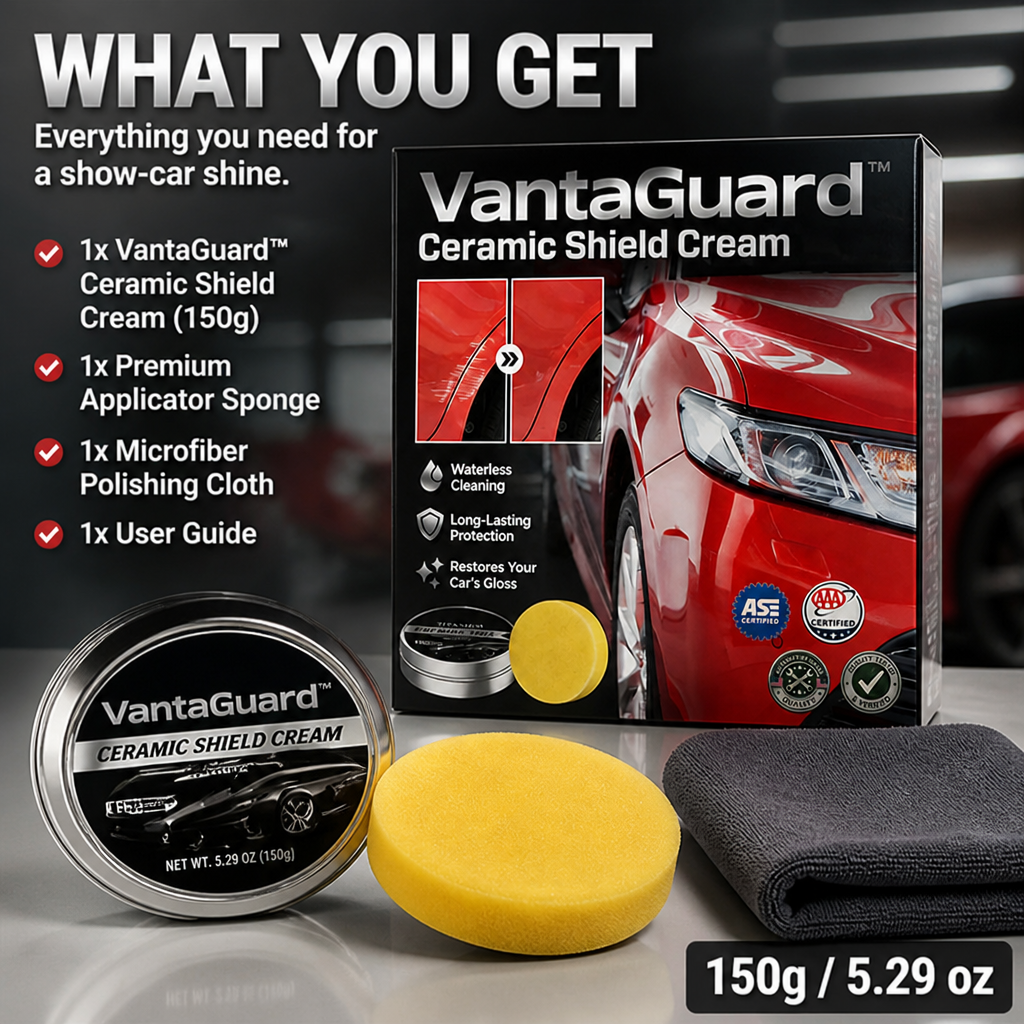 VantaGuard — Lås in en spegelblank glans som håller i ett helt år | Ingen polering, inget glansmedel - Souliia