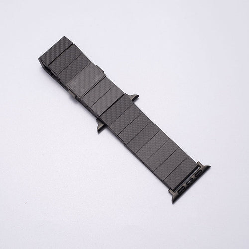 AeroWeave Carbon Fiber Apple Watch Band — Aramid Cover