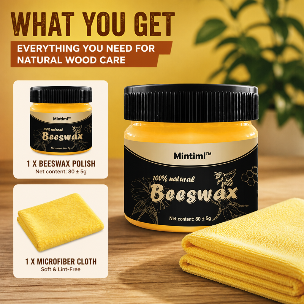 VeroLuxe Wood Revival Beeswax — Ignite Stunning Shine and Bring Your Wood Back to Life - Souliia