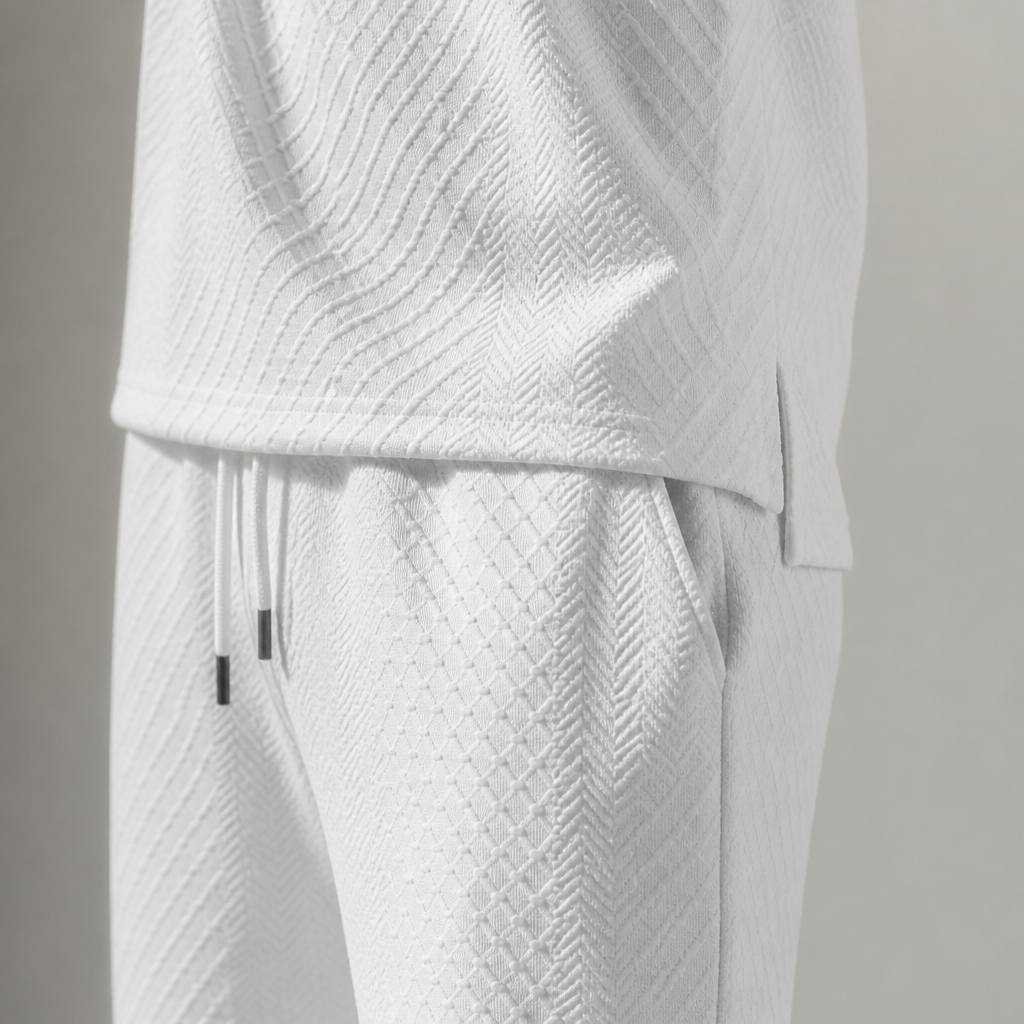 VeroLuxe Men’s Diamond Pattern Suit — Stay Cool, Sharp, and Unstoppable All Day Long - Souliia