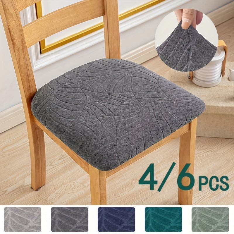 Jacqurenew Stretchable Chair Covers — Secure Elastic Fit, Universal Shape
