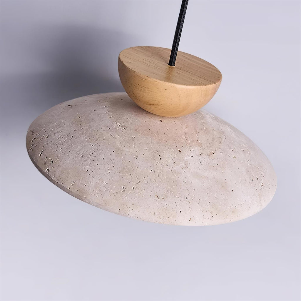 Tia Travertine Pendant Lamp | Souliia
