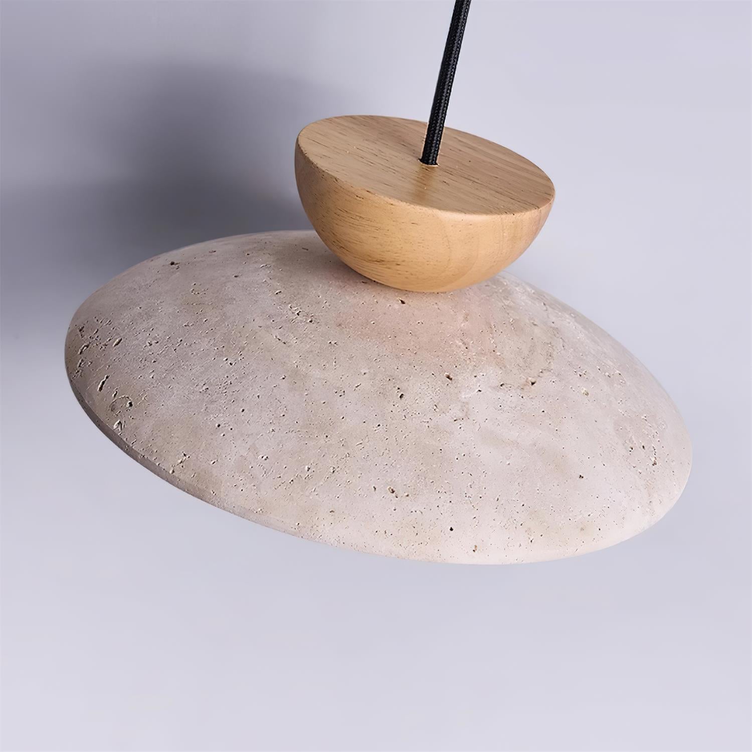 Tia Travertine Pendant Lamp | Souliia