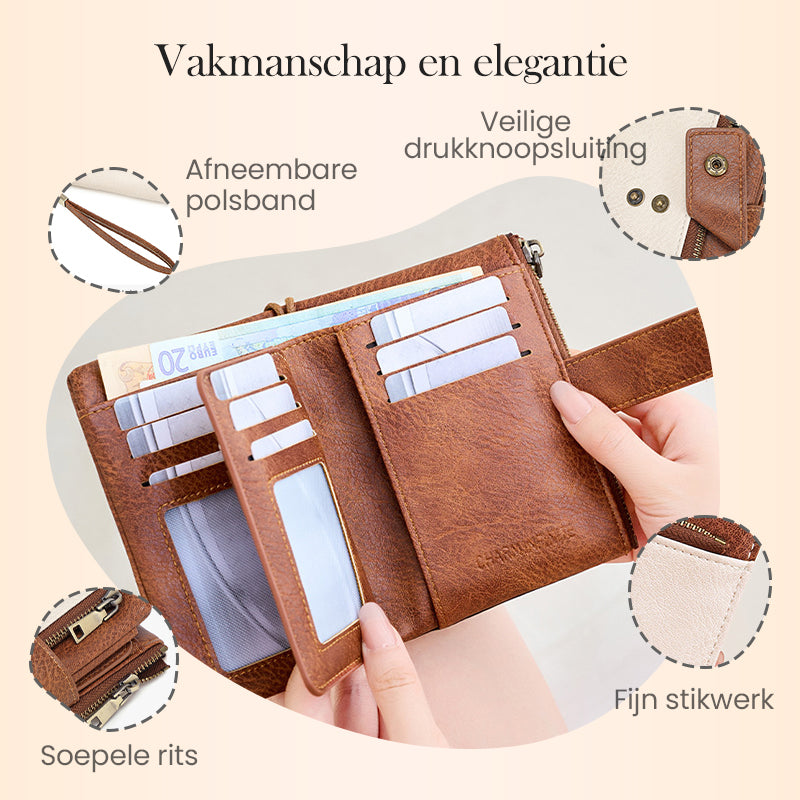 Women's RFID Wallet - Elegant Design - Souliia
