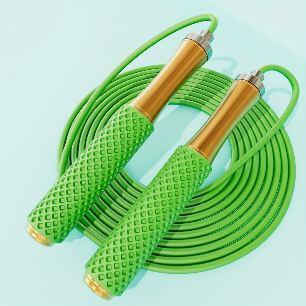SpeedLock Adjustable Weighted Jump Rope — Engineered Balance Design