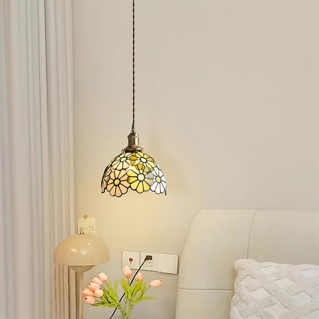 Suka Floral Plug In Pendant Lamp | Souliia