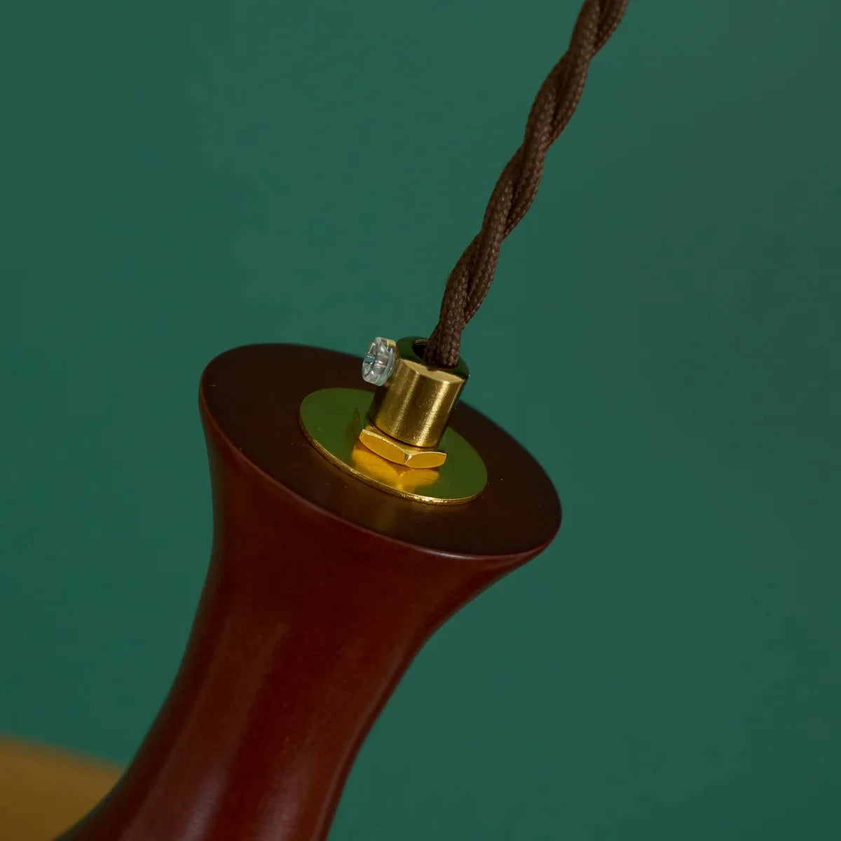 Velora Scandinavian Farmhouse Pendant with Glass Shade Modern Plug-In Design | Souliia